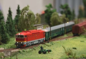 Výstava modelového kolejiště VPK - výstava modelových železnic v Plzni