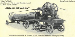 Solvayovy lomy - Rotující setrvačníky - Průmyslový skanzen