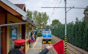 Elektrifikovaná úzkorozchodná zahradní železnice ve Vracově