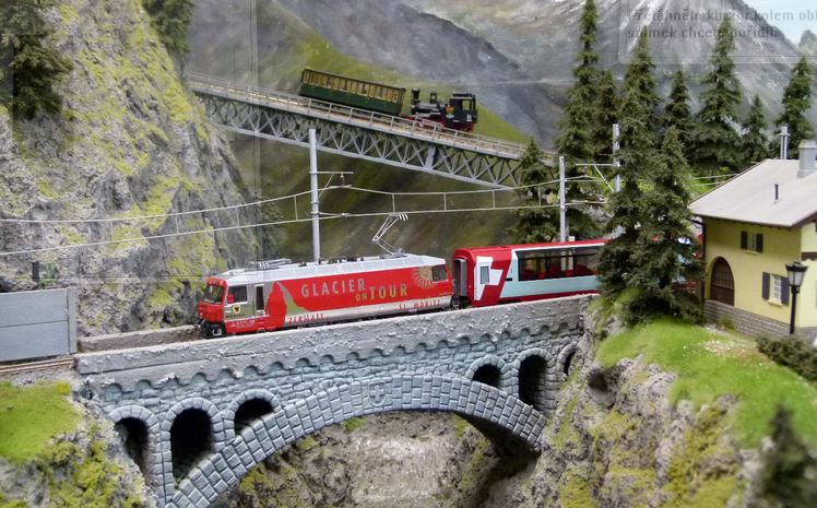 Pravidelná výstava železničních modelů a kolejišť v Pečkách