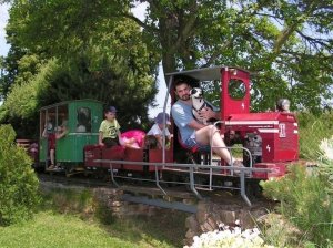 Zahradní železnice Zásmucka  - jízdy pro veřejnost u Kolína