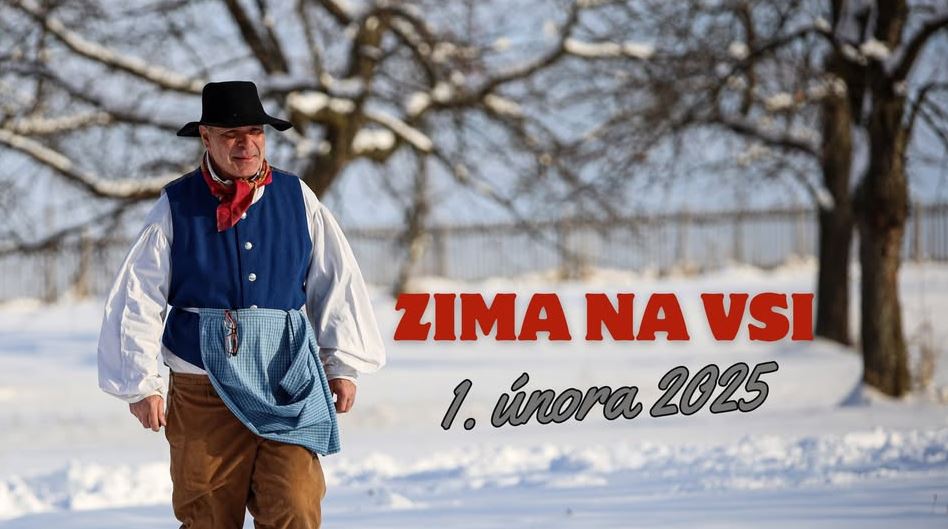 Zima na vsi - národopisný pořad ve Skanzenu v Kouřimi